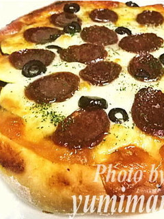 カチョカヴァロとズッキーニのピザ-レシピのメイン写真