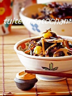 *栄養タップリ☆ひじきの煮物*-レシピのメイン写真