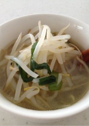 くったりもやしのコクうまスープ-レシピのメイン写真