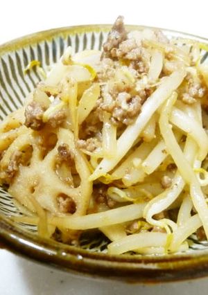 レンコンともやしのシャキッと炒め-レシピのメイン写真