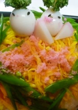 雛ちらし★-レシピのメイン写真