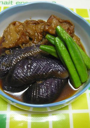 こってり旨い、なすとあぶら麩の煮つけ-レシピのメイン写真