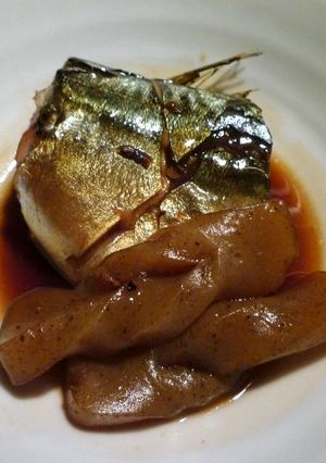 ヘルシーな鯖の煮つけ【こんにゃく入り】-レシピのメイン写真