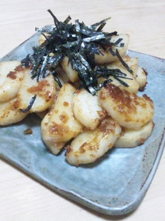 長芋のガリバタ醤油麹炒め♪-レシピのメイン写真