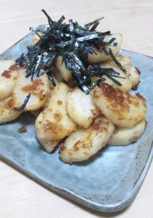 長芋のガリバタ醤油麹炒め♪-レシピのメイン写真