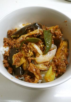 なすのスタミナ丼-レシピのメイン写真