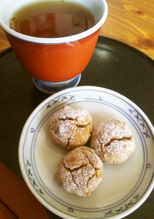 久能葉生姜糖クッキー（バター卵不使用）-レシピのメイン写真
