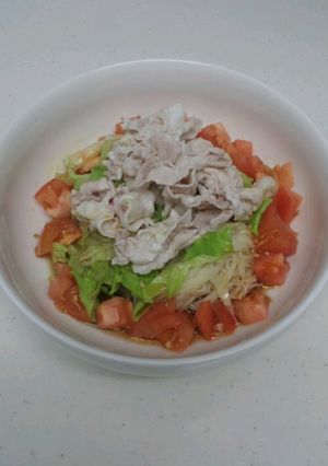 冷しゃぶそうめん-レシピのメイン写真