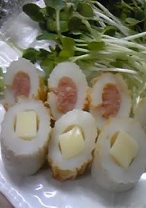お弁当に♬明太子ちくわ＆チーズちくわ-レシピのメイン写真