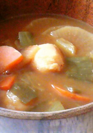けんちん？ｗｽｰﾌﾟｶﾚｰ-♪-レシピのメイン写真