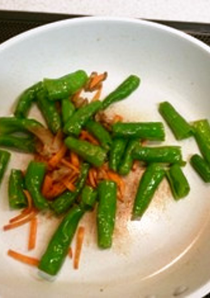 ししとうとにんじんのザ−サイ炒め-レシピのメイン写真