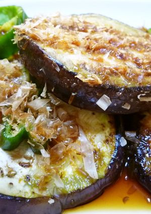 CMを参考に！焼きなす&ポン酢-レシピのメイン写真
