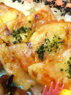 お弁当に~♪豚肉のチーズ焼き(ピザ風)-レシピのメイン写真