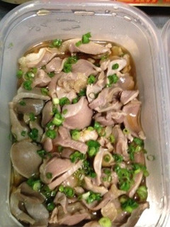 砂肝の酢もつ-レシピのメイン写真