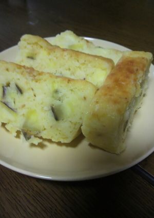 簡単!おからとサツマイモのパウンドケーキ-レシピのメイン写真