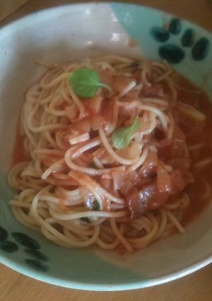 スパゲッティー　アマトリチャーナ-レシピのメイン写真