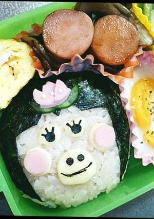 キャラ弁　はなかっぱ～ももかっぱちゃん　-レシピのメイン写真
