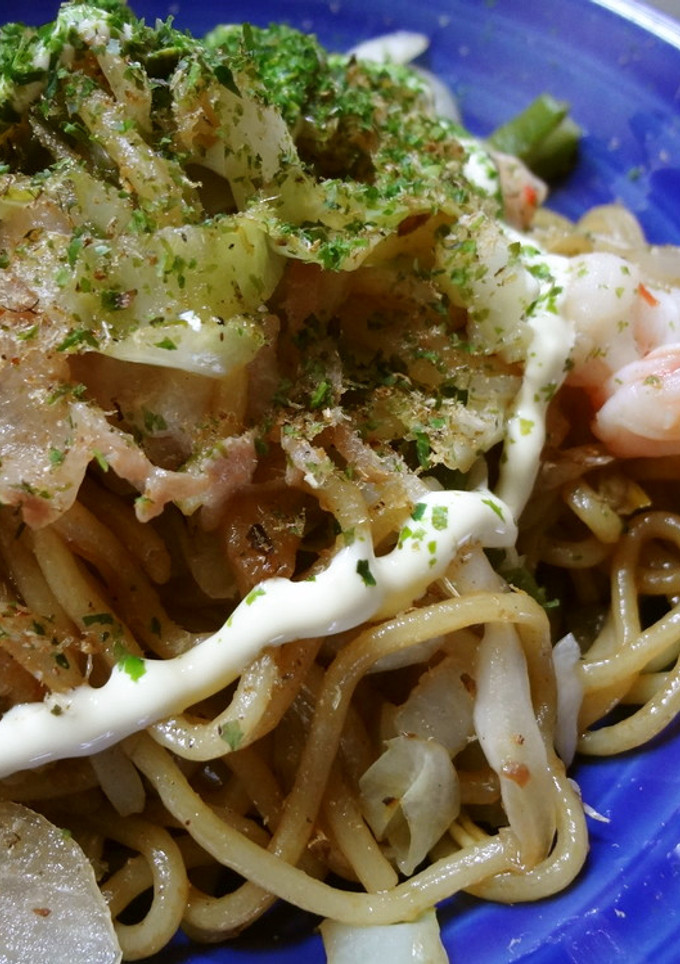 お焦げがおいしい、うちの焼きそば-レシピのメイン写真