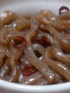 こんにゃくの地獄煮-レシピのメイン写真
