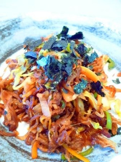 切り干し大根のみそだれソース焼きそば-レシピのメイン写真