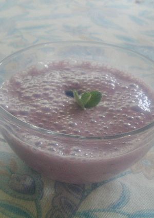 豆乳とバナナとベリーの飲み物-レシピのメイン写真