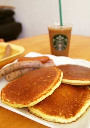 ふわっ♡もちっ♪ オカラの朝食パンケーキ-レシピのメイン写真
