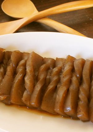 生姜をきかせて☆こんにゃくの煮物-レシピのメイン写真