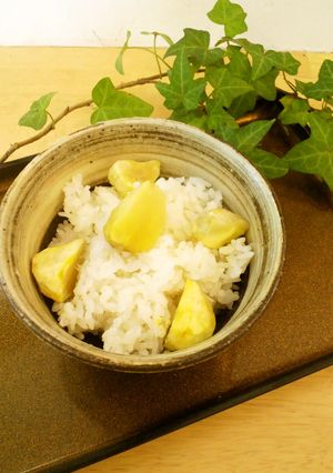絶品！塩麹が決め手♥ほっくほく栗ご飯♪-レシピのメイン写真
