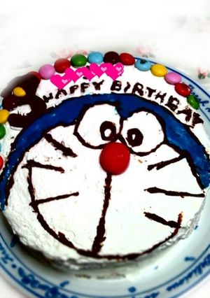 ドラえもん☆ケーキ☆-レシピのメイン写真
