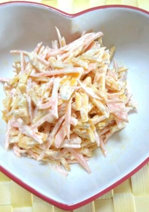 簡単!!カラムーチョと人参のサラダ-レシピのメイン写真