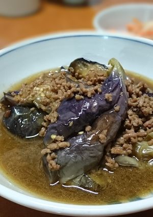 茄子消費に☆茄子とひき肉の揚げとろ煮-レシピのメイン写真