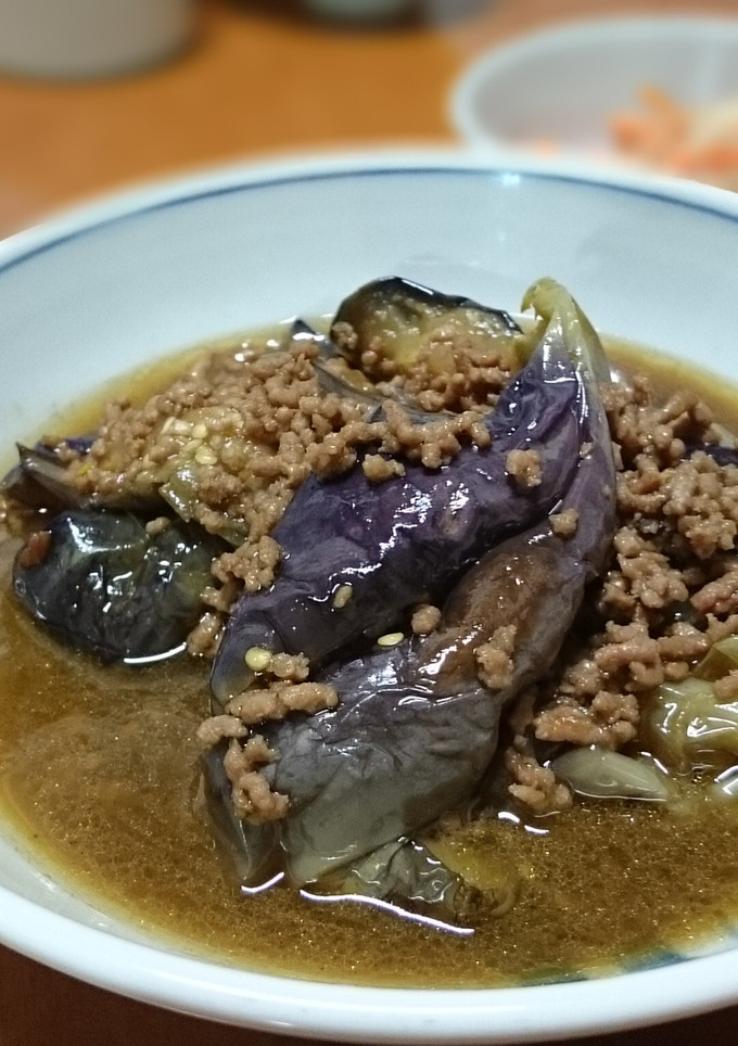 茄子消費に☆茄子とひき肉の揚げとろ煮-レシピのメイン写真