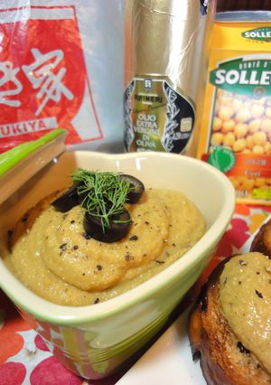 すき家の新カレーで！超簡単ひよこ豆のパテ-レシピのメイン写真