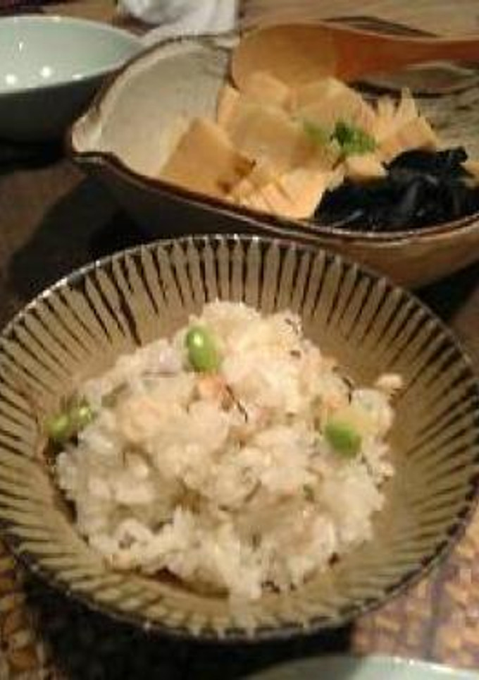 鯵と枝豆のまぜご飯-レシピのメイン写真