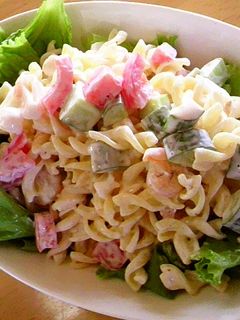 パスタとシーフードのモザイクサラダ-レシピのメイン写真