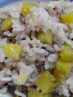 カンタン!さつまいも炊き込みごはん-レシピのメイン写真