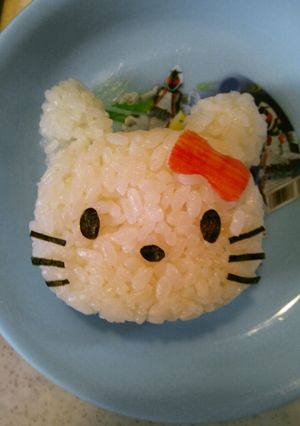 キャラ弁　キティちゃん-レシピのメイン写真