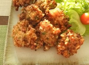 イカゲソで！野菜たっぷり～イカメンチ☆-レシピのメイン写真