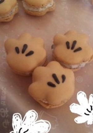 ミッキーのて★マカロン★-レシピのメイン写真