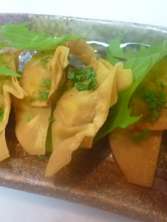 リメイクトマトパスタDE揚げワンタン★-レシピのメイン写真