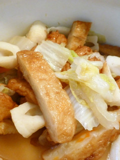 優しい味☆白菜とてんぷらの蒸し煮-レシピのメイン写真