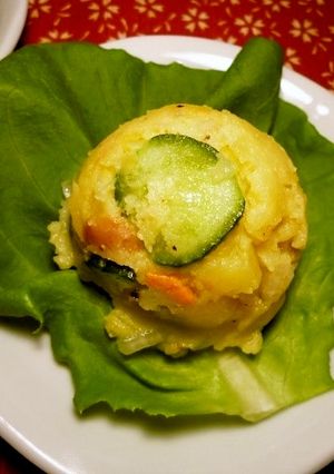 ヴィーガンポテトサラダ壱　京都カフェ-レシピのメイン写真