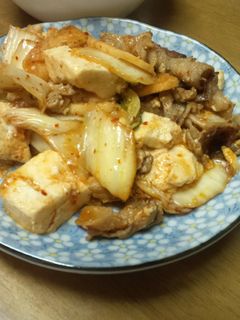 豚キムチ☆豆腐入り-レシピのメイン写真