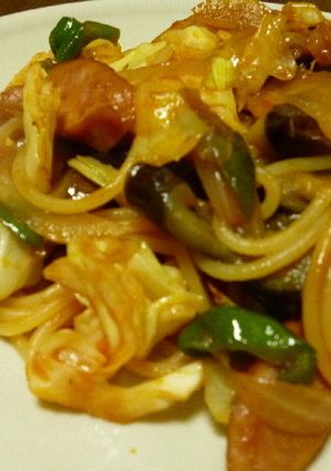 野菜たっぷり❤ナポリタン-レシピのメイン写真
