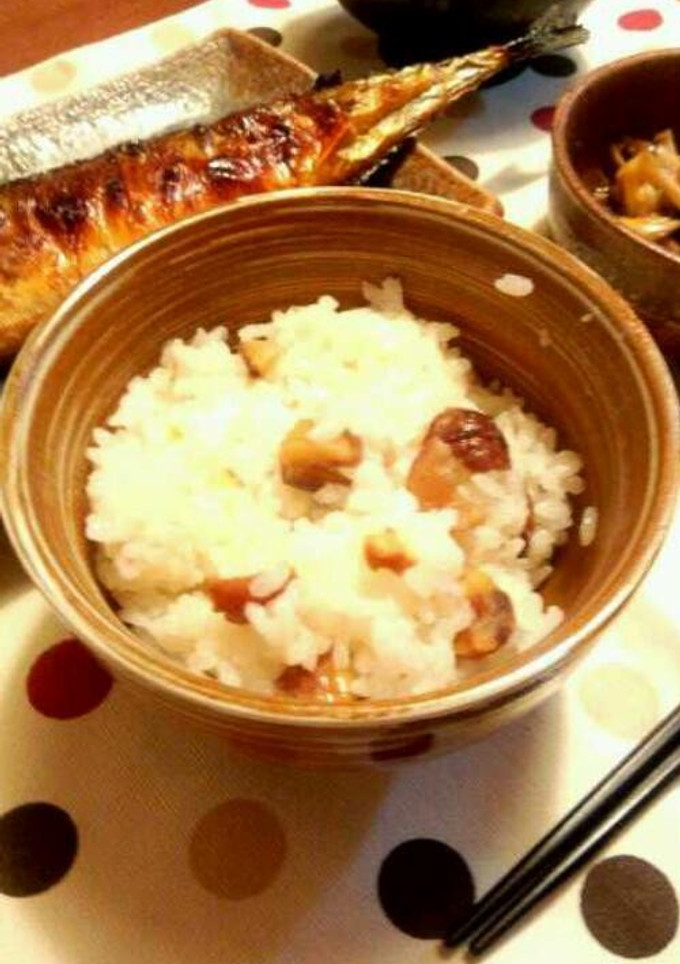 甘栗で簡単！栗ご飯-レシピのメイン写真