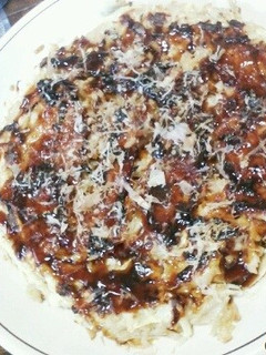 〈もち麦麺〉もちもちお好み焼き☆-レシピのメイン写真