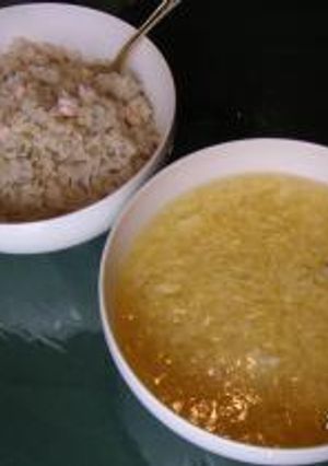 05/3/12　★中華★　ザーサイとえびの炒飯　あんかけスープかけ-レシピのメイン写真