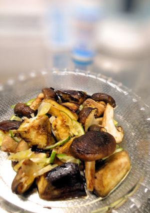 焼き椎茸とナスのスダチマリネ-レシピのメイン写真