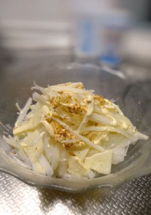 大根とチーズのごまマヨサラダ-レシピのメイン写真