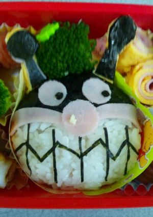 バイキンマン☆キャラ弁-レシピのメイン写真